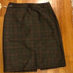 Checkered skirt